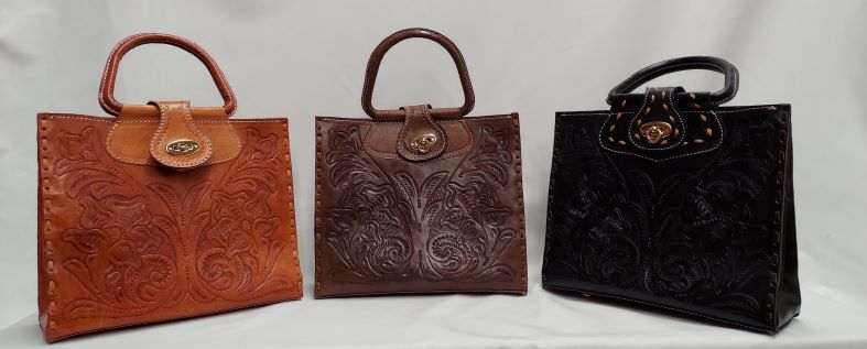 Vintage Tooled Leather Purse - Etsy | Leather purses, Tooled leather purse,  Leather